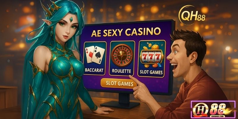 Khám phá trò chơi đa dạng tại AE Sexy Casino QH88, từ Baccarat đến Roulette, sẵn sàng chinh phục!