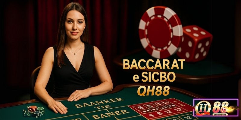 Từ Baccarat đến Sicbo – mỗi tựa game tại QH88 đều được đầu tư chỉn chu và chuyên nghiệp