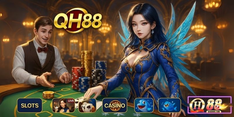 Giao diện app QH88 thân thiện, mang đến trải nghiệm cá cược mượt mà.