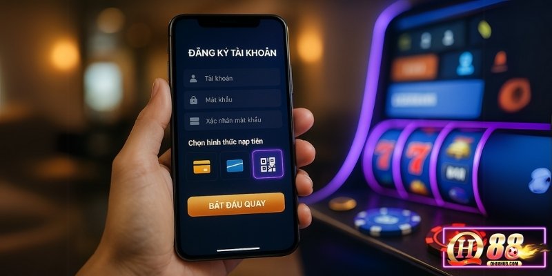 Các bước tham gia nổ hũ QH88 nhanh chóng, từ đăng ký đến rút tiền