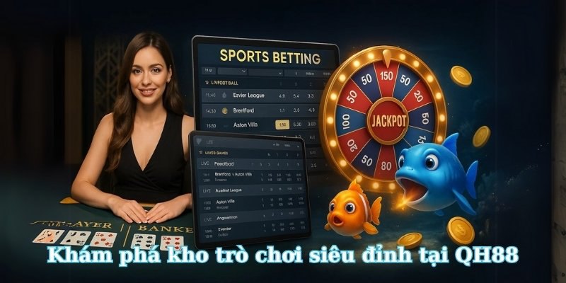 Hệ sinh thái giải trí đa dạng tại QH88 – mọi thể loại trong một nền tảng