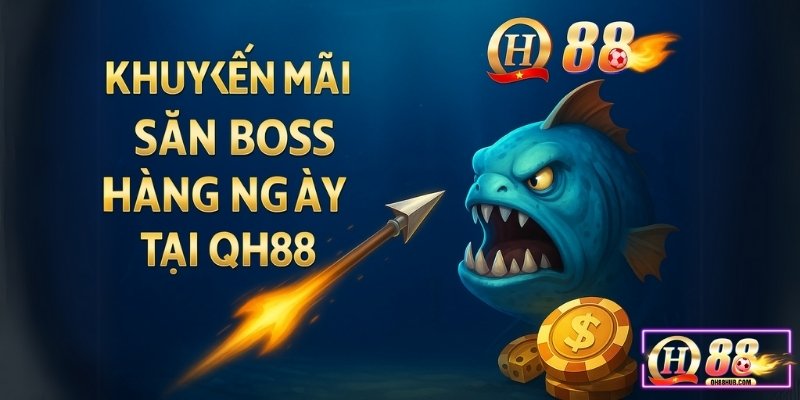 Săn boss chưa bao giờ dễ như tại QH88 – khuyến mãi cực khủng mỗi ngày