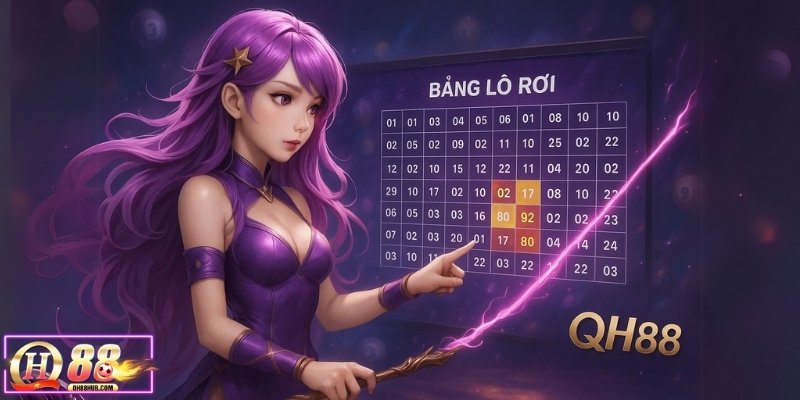 Bắt lô rơi chính xác với Soi Cầu Dự Đoán tại QH88, chinh phục xổ số dễ dàng!
