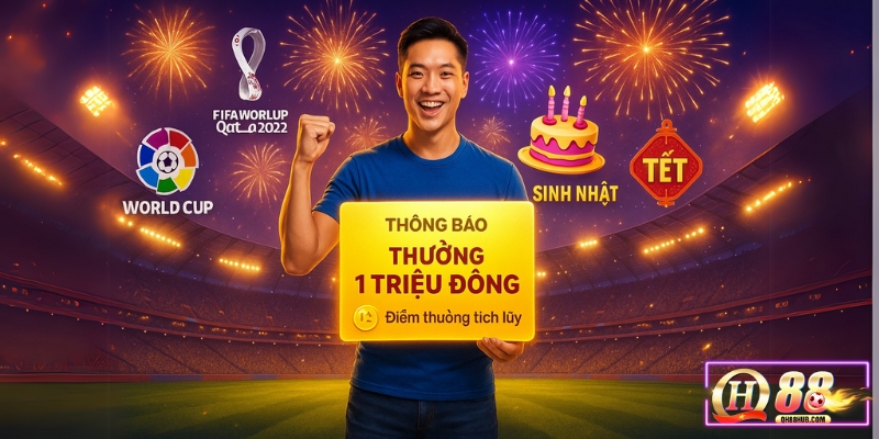 Các sự kiện ưu đãi theo mùa và giải đấu hấp dẫn tại QH88