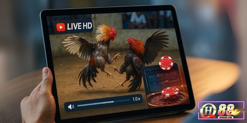 Công nghệ livestream đá gà sắc nét, mượt mà tại QH88