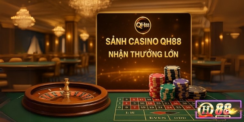 Ưu điểm vượt trội tại sảnh casino QH88: trải nghiệm mượt, tặng thưởng lớn, chơi là mê